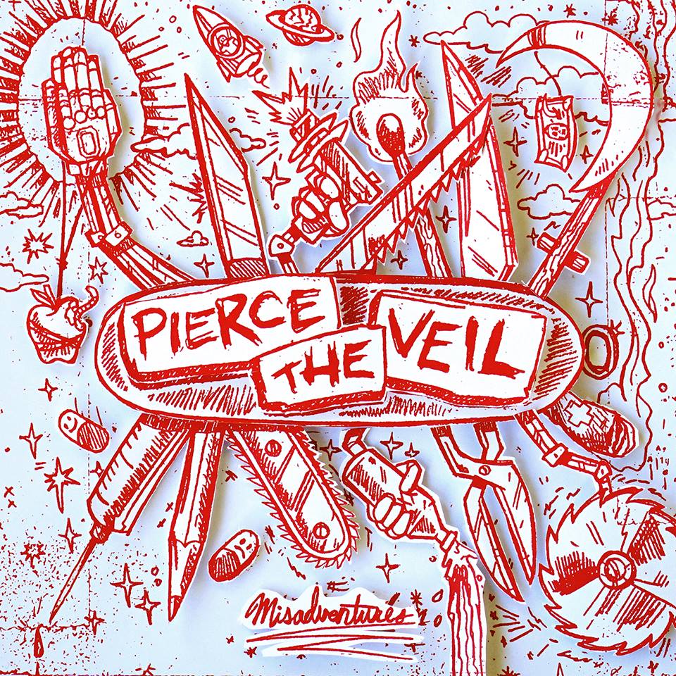 Pierce The Veil Misadventures RockUrLife webzine rock, metal