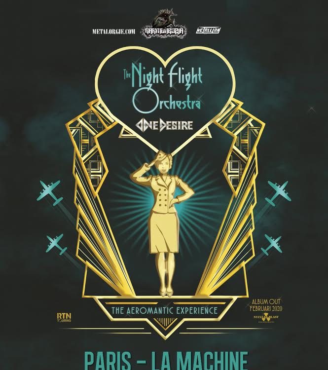 The Night Flight Orchestra paris