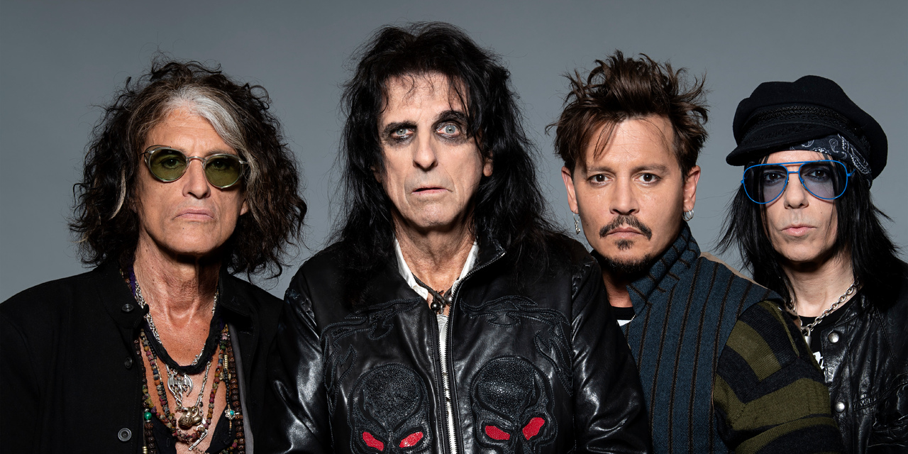 Hollywood Vampires en concert au Zénith de Paris en juin 2023