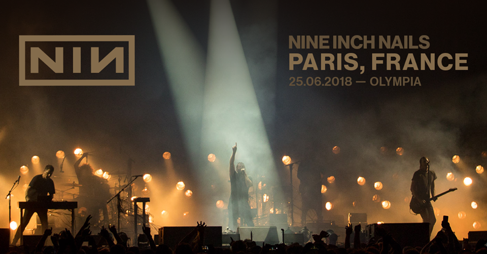 Nine Inch Nails en concert à Paris ! RockUrLife webzine rock